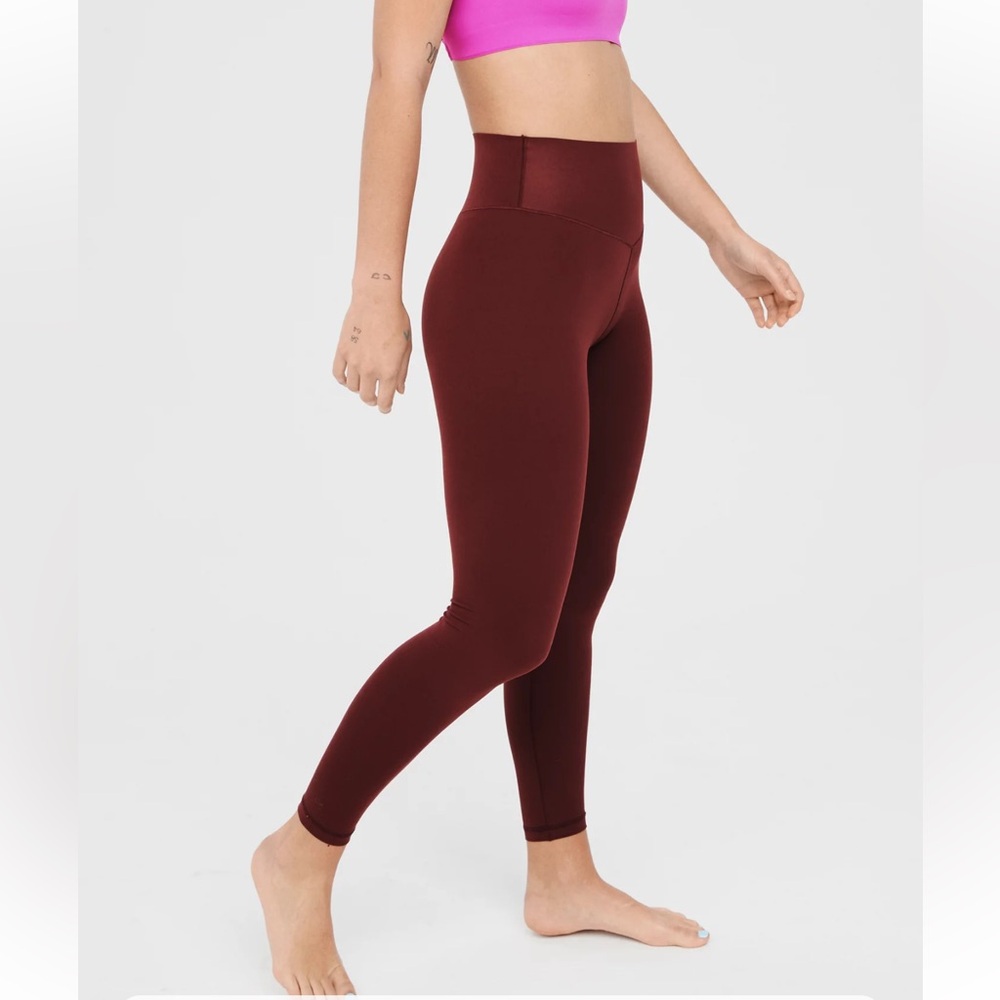 Offline by Aerie maroon leggings